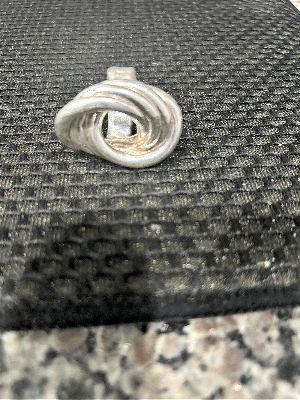 Interlocking Ring in Silver Like New